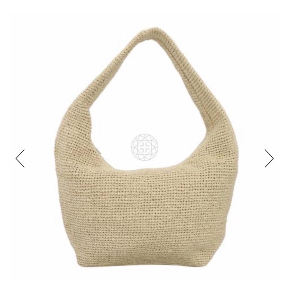 NWOT COS raffia shoulder bag